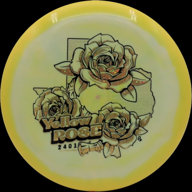 Lone Star Disc Yellow Rose